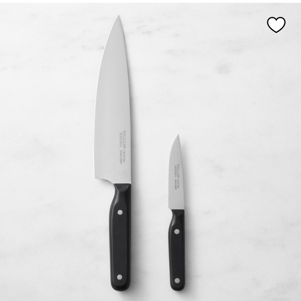 BNWT Williams Sonoma Encore Prep Knives, Set of 2, Retail Price $129.95 USD